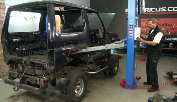 Land Cruiser na ramie!
